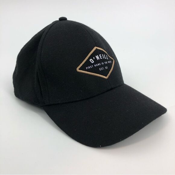 O’NEILL First Name in the Water Black‎ Cap S/M - Picture 1 of 5